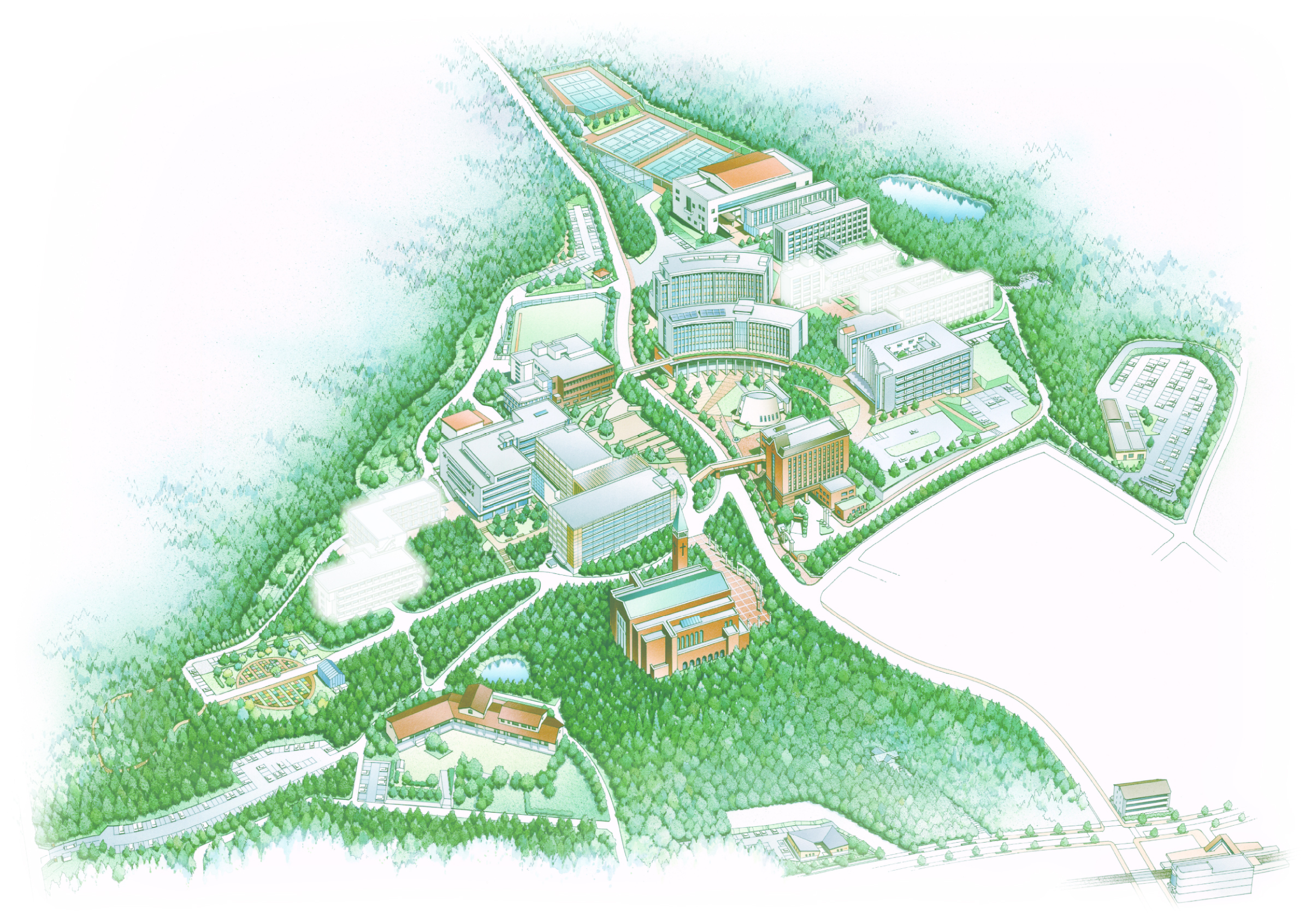 Kinjo Campus Map