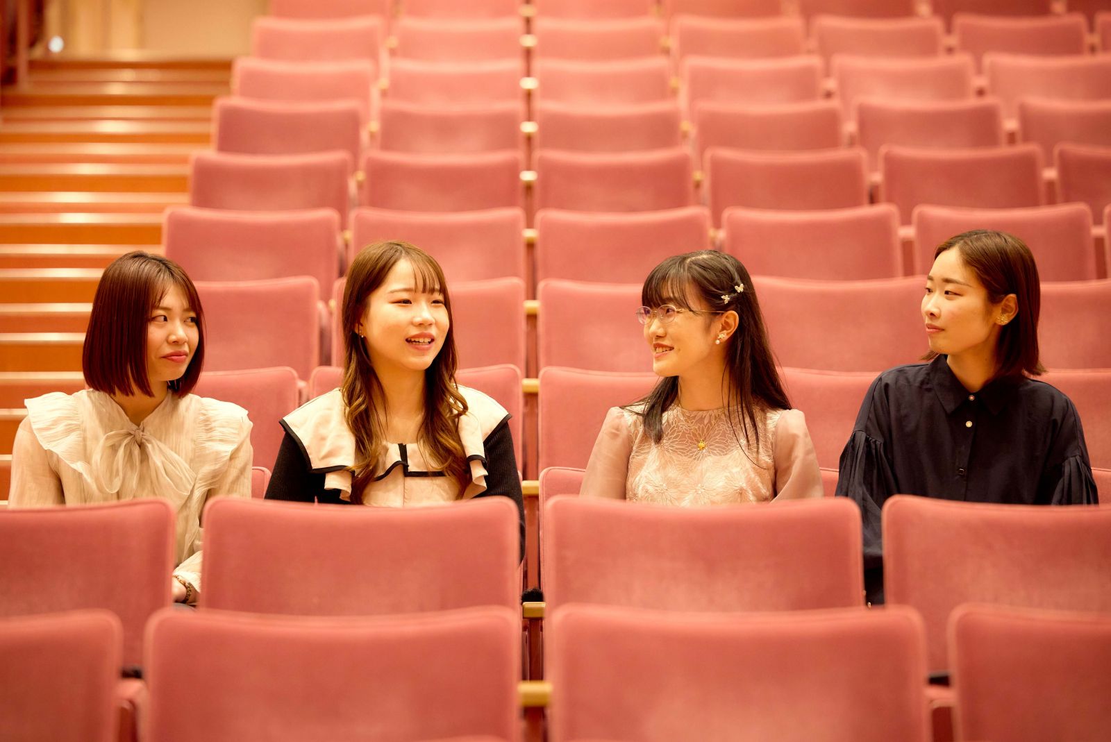 学生たちの写真