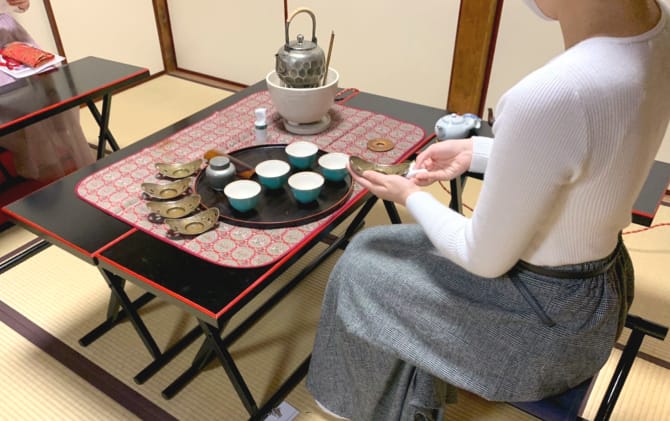 煎茶部の様子