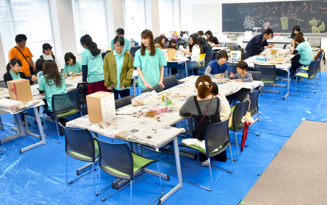 KSC(金城学院里山コンサベーション)の様子